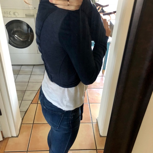 BCBG Drape Suede Wrap XXS - Picture 6 of 7